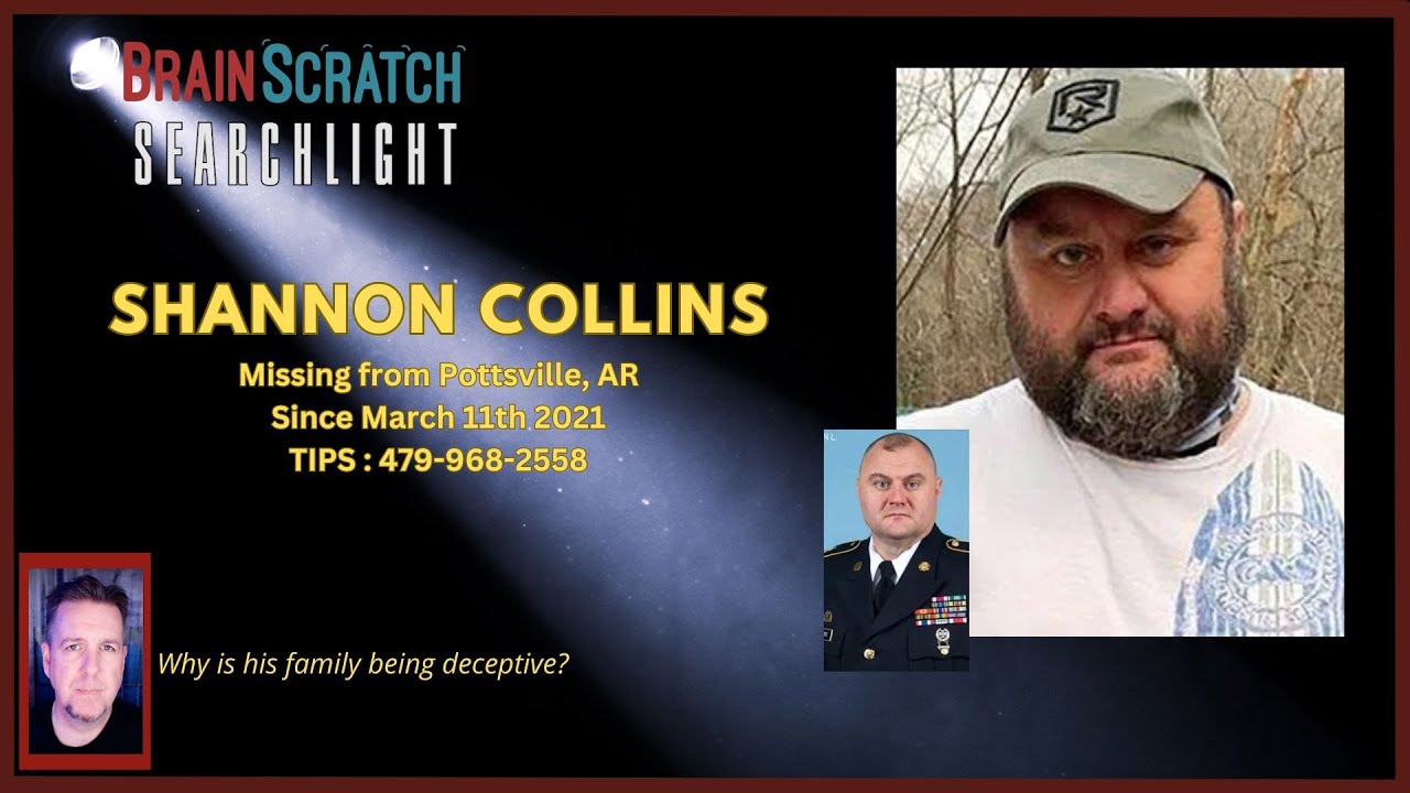 Shannon Collins - Veteran Missing from Pottsville, AR | SEARCHLIGHT