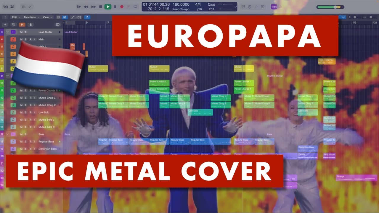 Joost Klein - Europapa 🇳🇱 | Epic Metal Cover