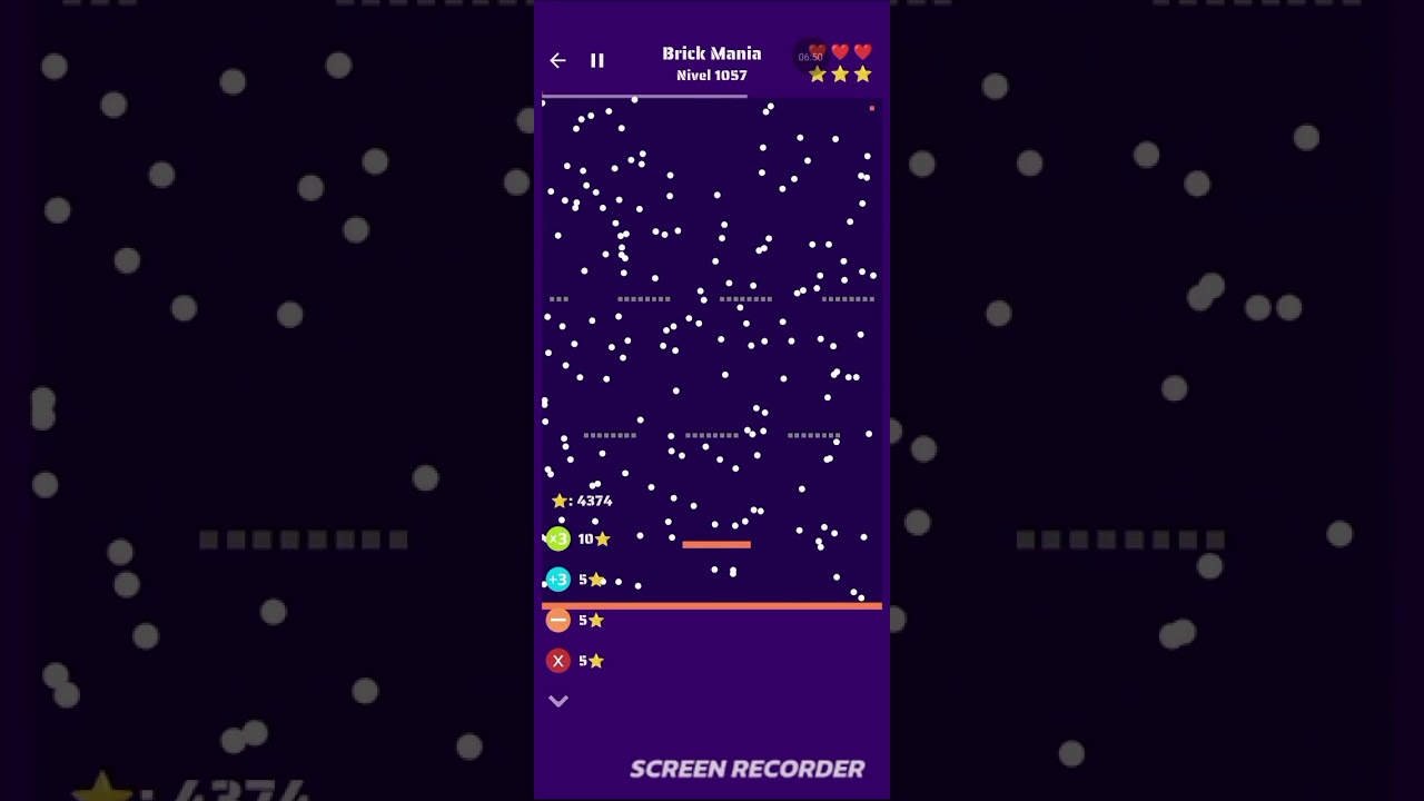 Jugando brick manía parte 22 (nivel 1051 al 1100)