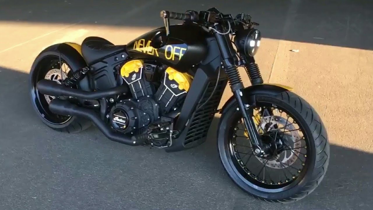 Custom Indian Scout Bobber 
