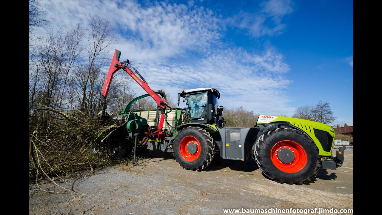 °NEU° Claas Xerion 4000 mit Jenz HEM 583 LU Tim Wüller