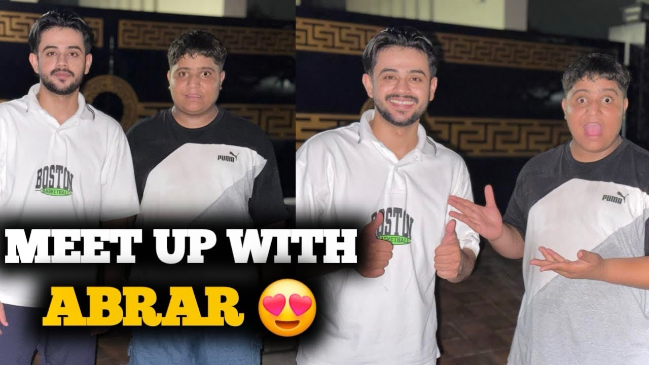 Zulqarnain sikandar ky Bhai Abrar Ahmad sy mily 😍 || Meet Up With Abrar ♥️