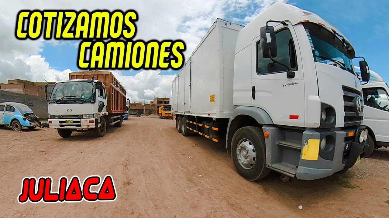 Cotizamos CAMIONES de SEGUNDA en esta feria Juliaca 2022