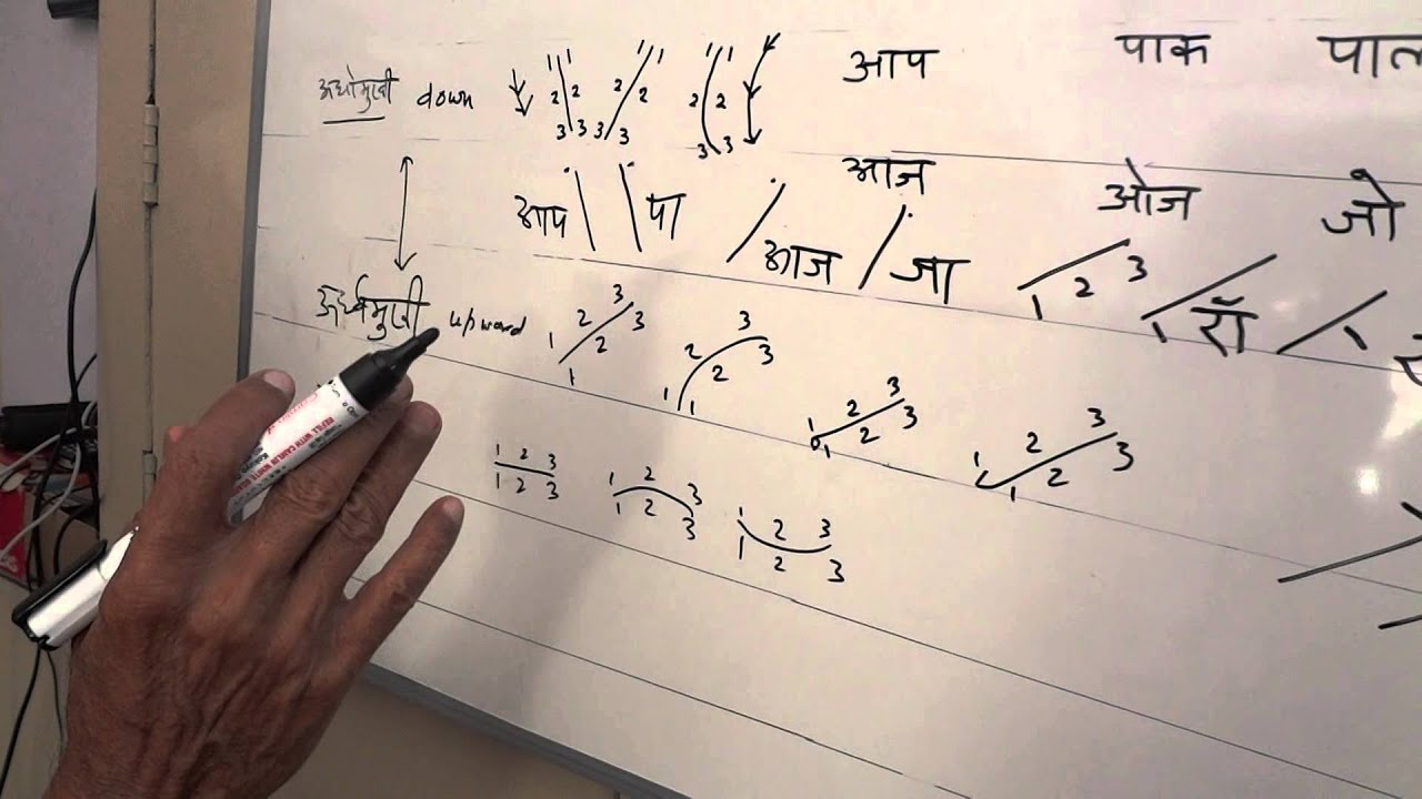 Hindi Shorthand Tutorials - Part 3 [Vowels ch. 2] | हिन्दी आशुलिपि प्रशिक्षक