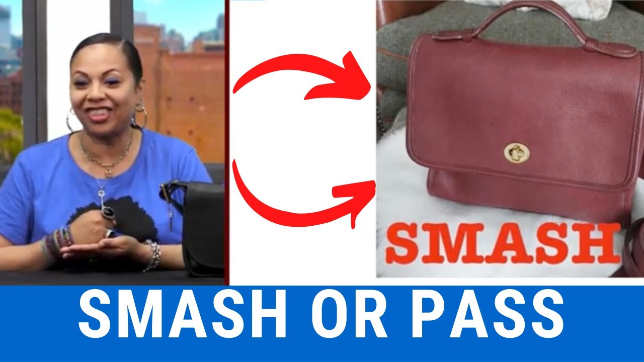 Vintage Coach Court Bag #9870 | Coach Rambler #9061 | Favorite| SMASH or PASS VINTAGE COACH EDITION