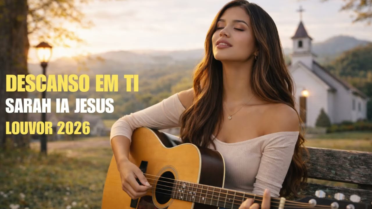 DESCANSO EM TI  SARAH IA JESUS  LOUVOR 2026 VEM DESCANSAR OUVINDO ESSE LOUVOR
