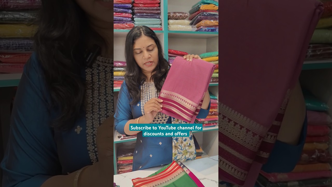 Trending Semi Crepe Sarees #fashion #sareelove #crepematerial #sareestyles