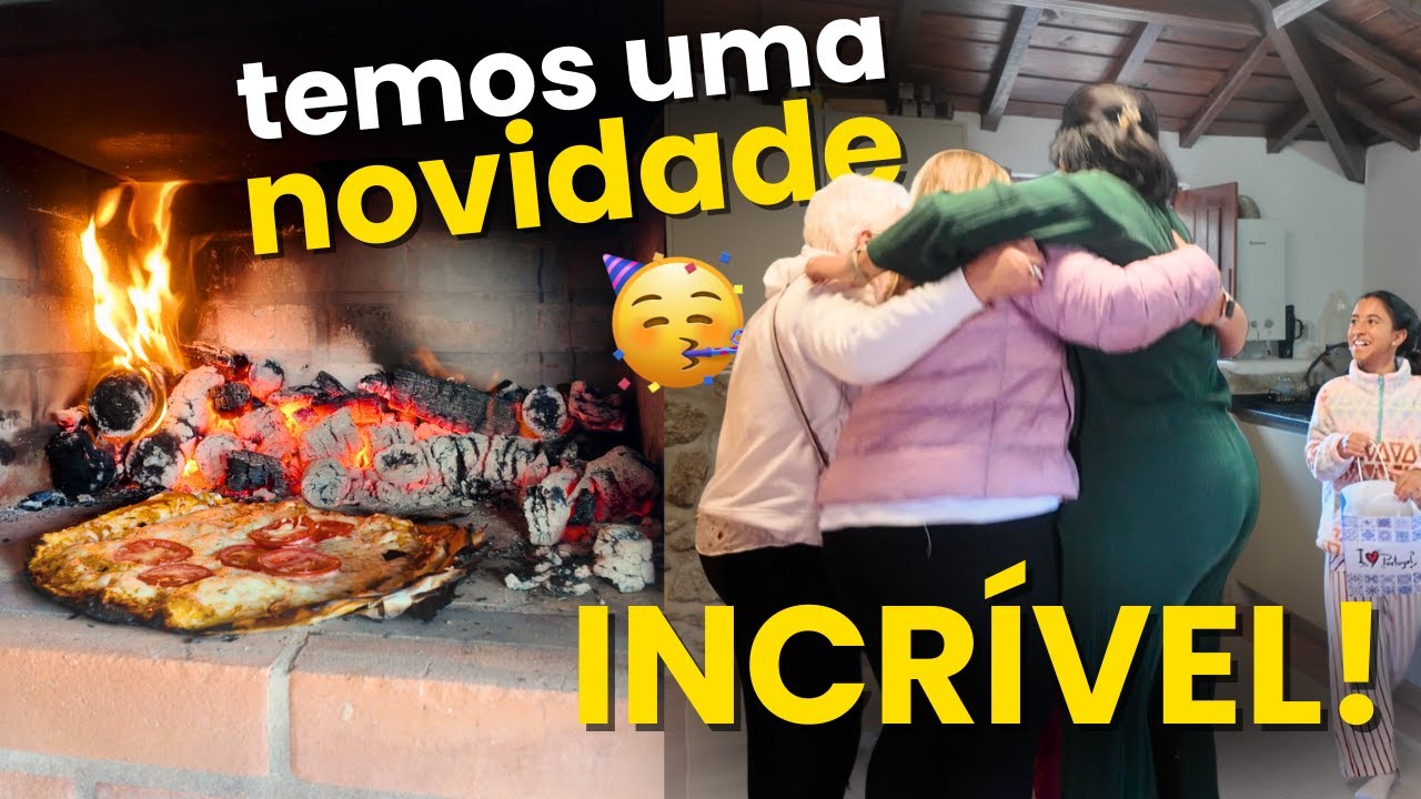 Estreamos o FOGÃO A LENHA na casa de pedra + ganhamos uma VIAGEM À DISNEY!!
