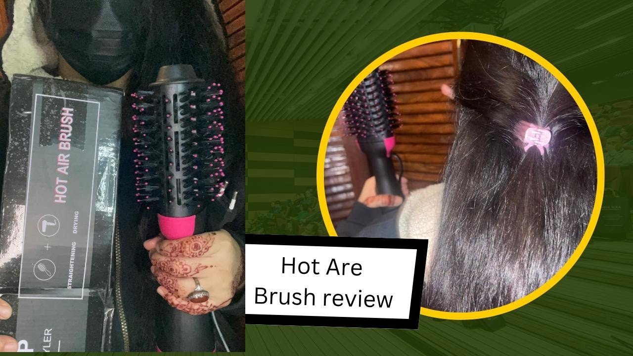 Viral hot air brush blow dryer one step Hair Dryer review Detail 