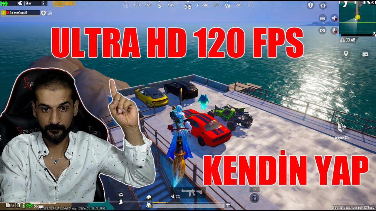 KENDİN YAP !  120 FPS ULTRA HD YAPILIŞI !! EN GÜNCEL !!! PUBG MOBİLE