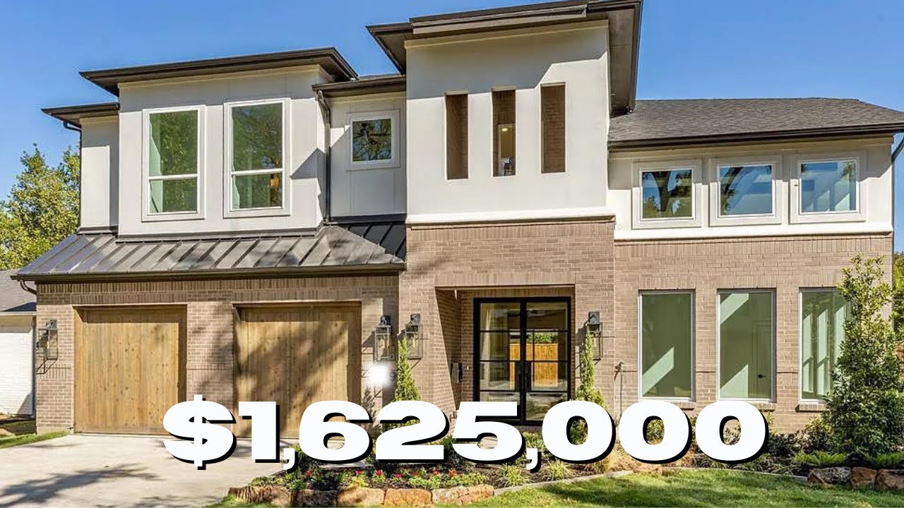 INCREDIBLE MODERN TRANSITIONAL CUSTOM HOUSE TOUR IN DALLAS TEXAS | 4 BED | 3.1 BATH | 3,978 SqFt