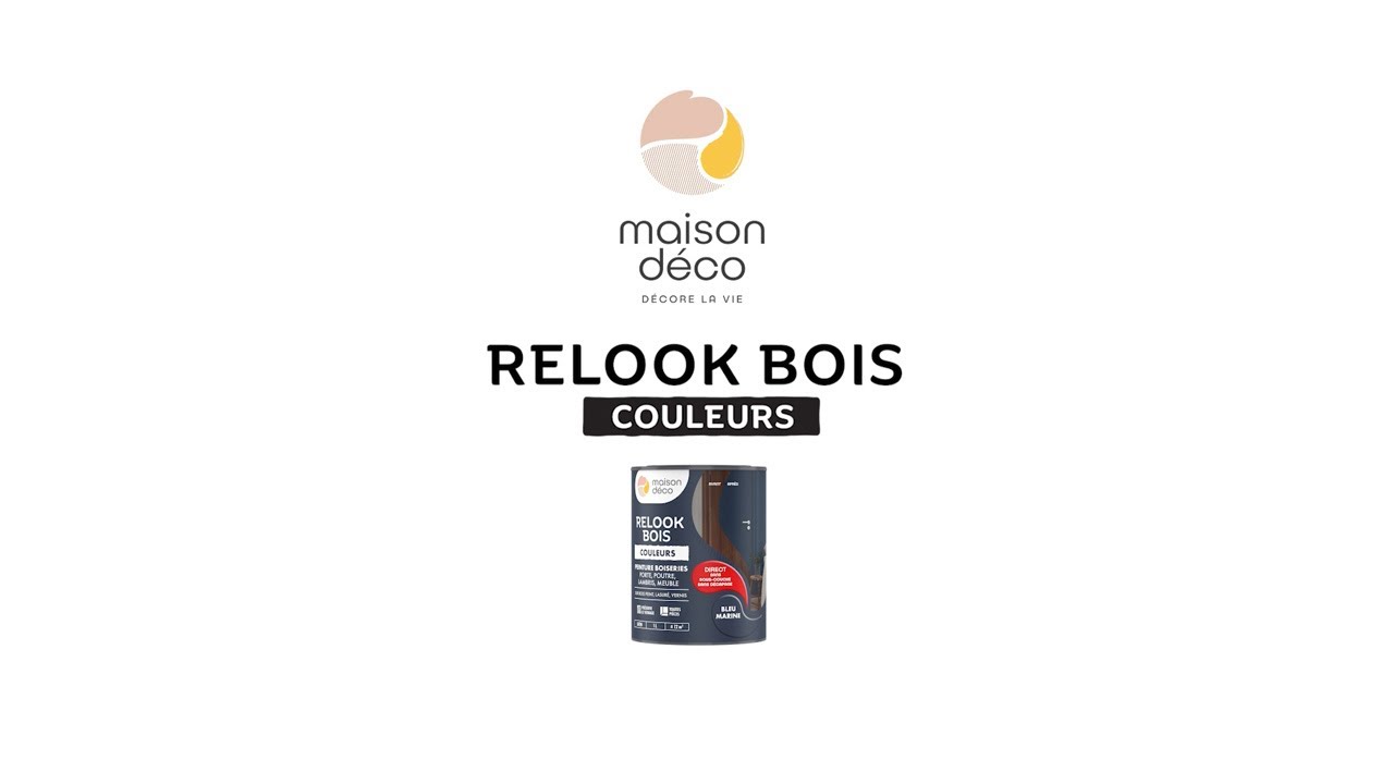 Maison D&eacute;co - Comment appliquer Relook Bois Couleurs ?