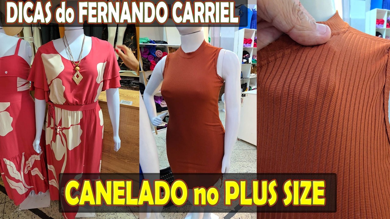 Canelado no Plus Size