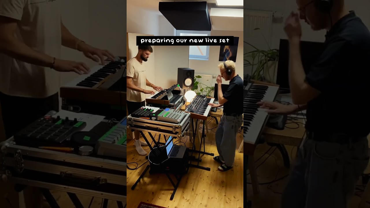 Preparing our new live set up