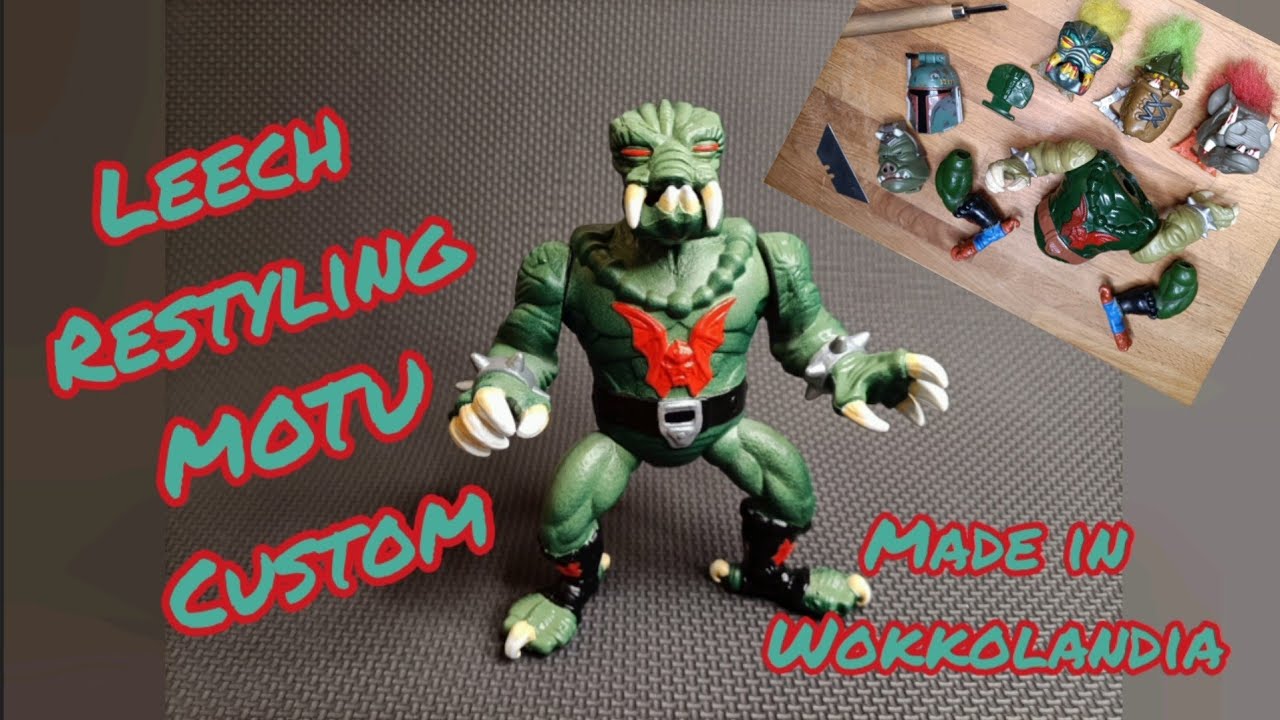 He-Man Leech Mighty Max toys Custom 50