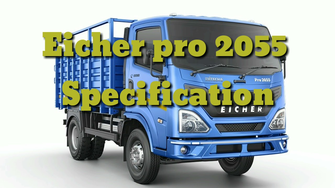 Eicher pro 2055 specification