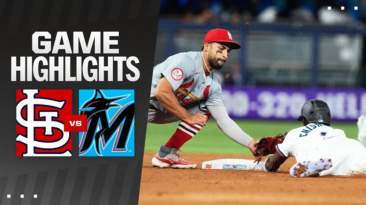 Cardinals vs. Marlins Game Highlights (6/17/24) | MLB Highlights