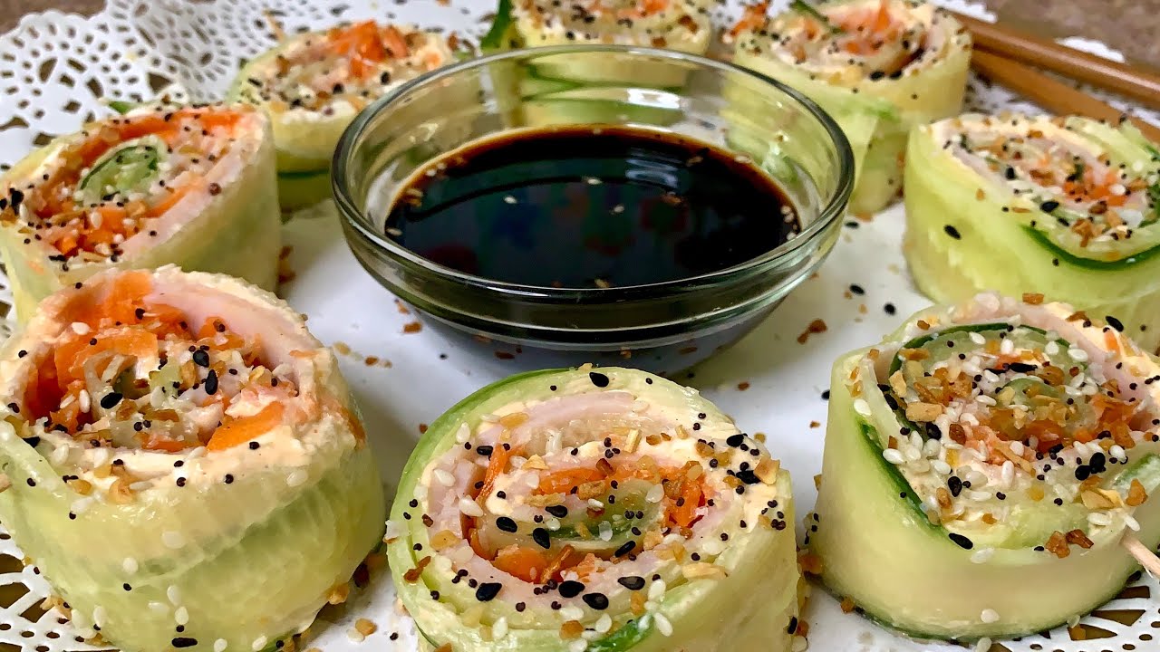 ROLLITOS DE VERDURAS LISTOS EN 10 MINUTOS BAJOS EN CARBOHIDRATOS #rollitosprimavera