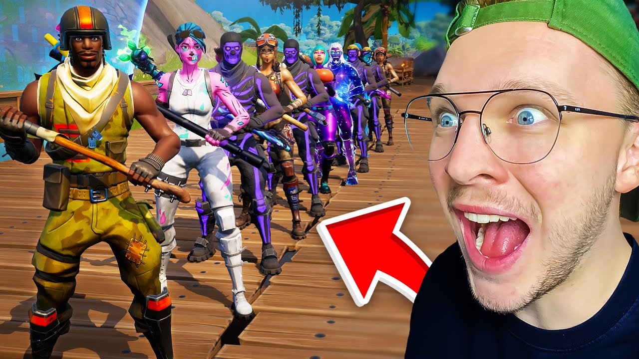 D&Eacute;FIL&Eacute; DE MODE sp&eacute;cial SKIN ULTRA RARE sur Fortnite ! (50.000&euro; de skins)