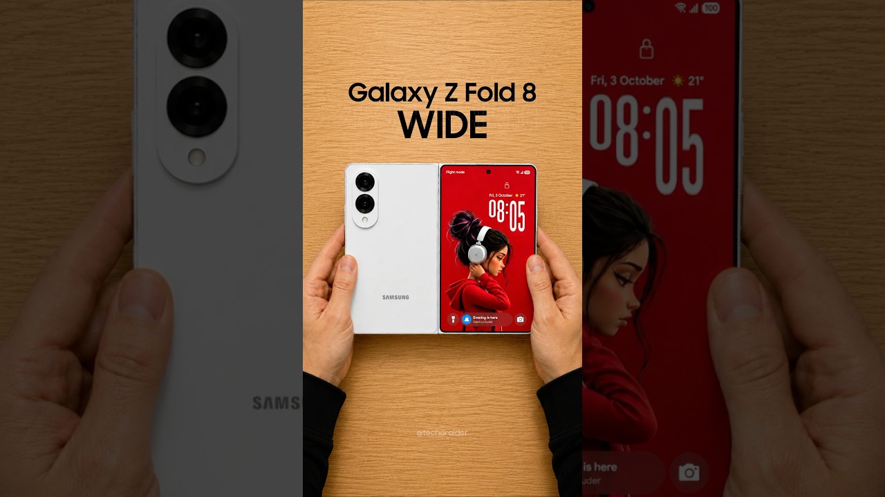Samsung Galaxy Z Fold 8 Wide *FIRST LOOK* 🤯