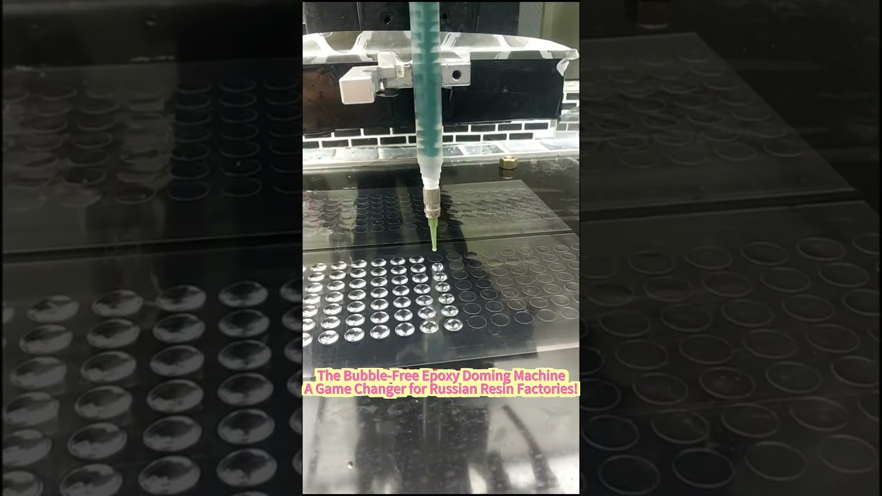 The Bubble-Free Epoxy Doming Machine &ndash; A Game Changer for Russian Resin Factories!