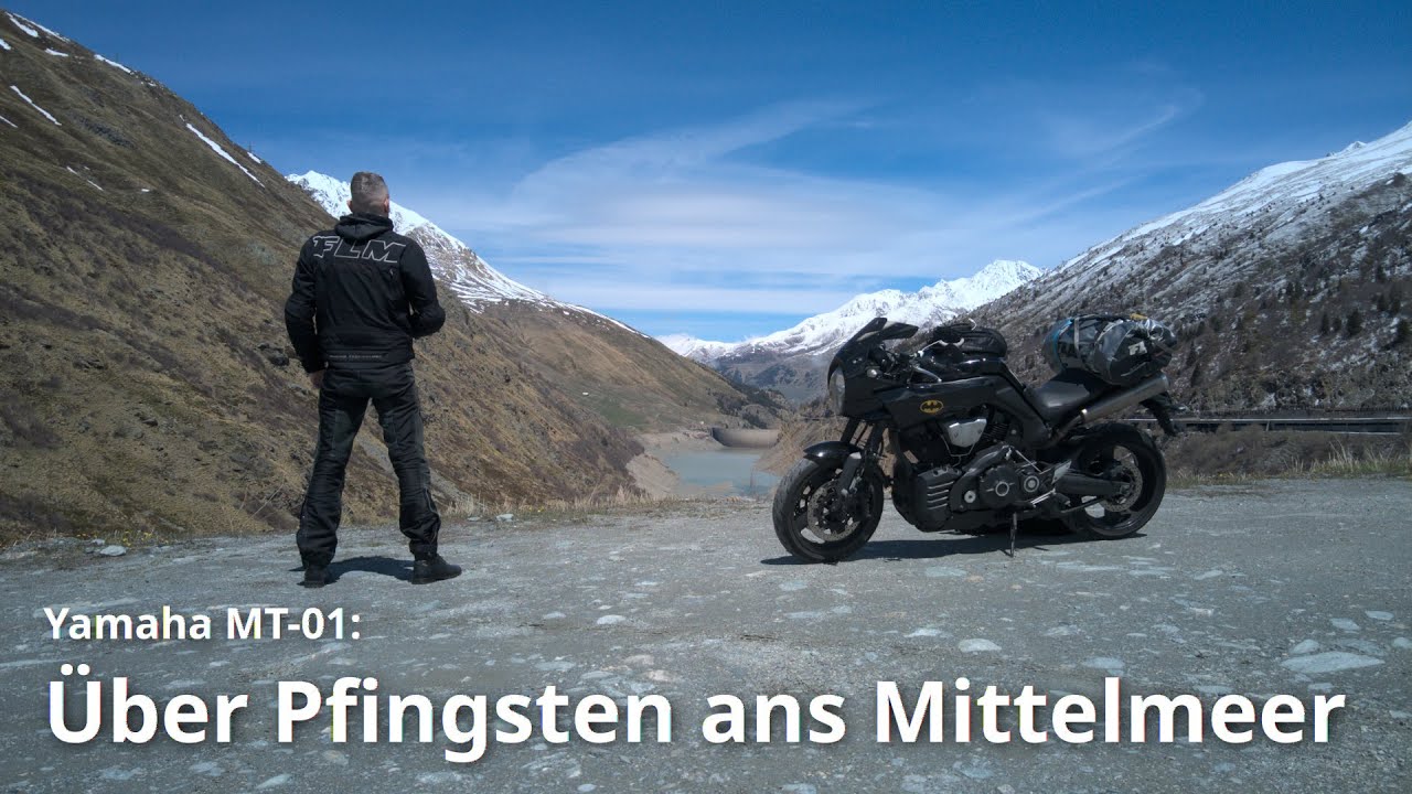 Pfingsten 2021: Motorradtour nach Italien mit der MT-01