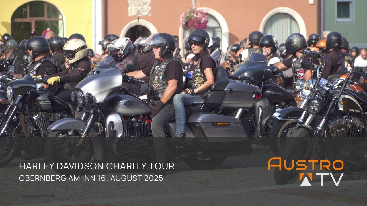 Harley-Davidson Charity-Tour 2025 in Obernberg