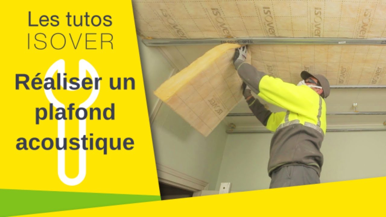 Réaliser un plafond acoustique avec le système Intégra | Les Tutos Isover | Isover