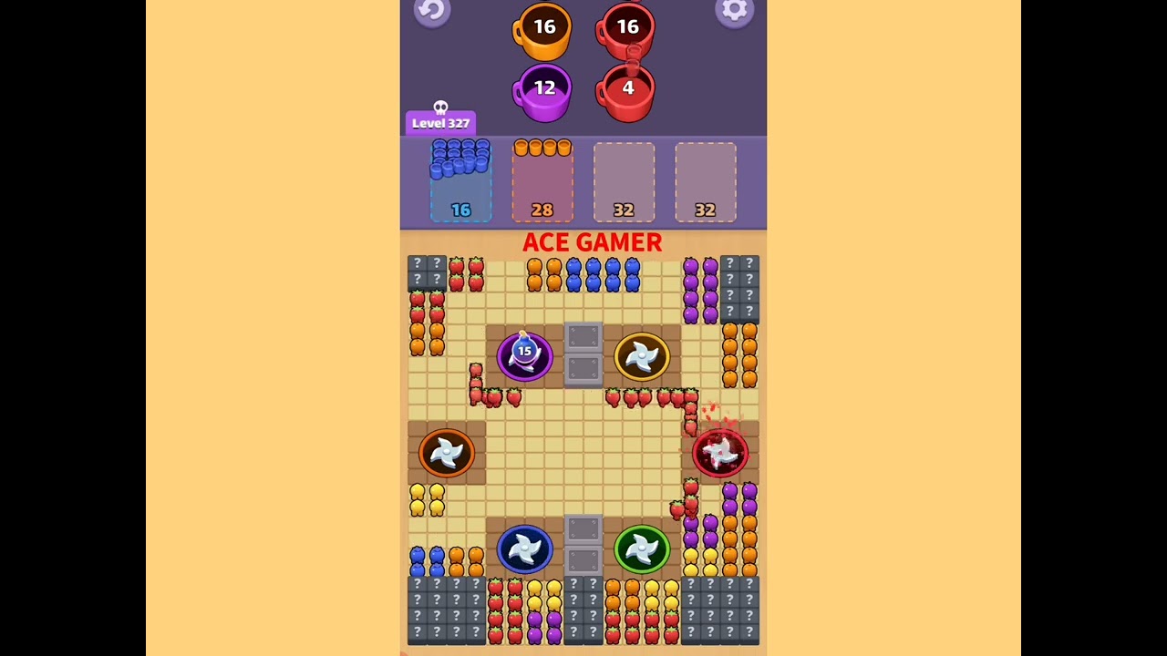 Fruit Hole Level 327 walkthrough solution