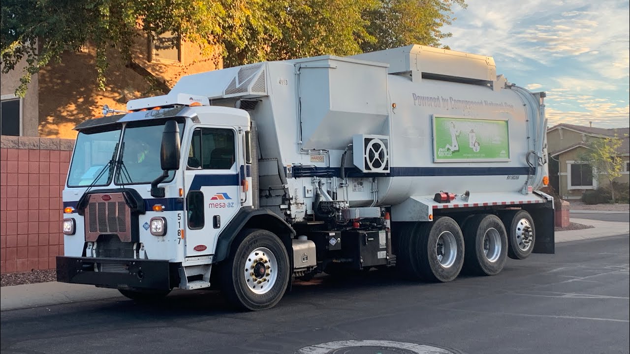 January Garbage trucks compilation