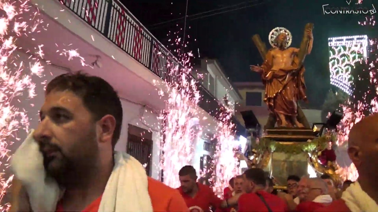 Gricignano, festa di Sant'Andrea 2019: processione (26.08.19)