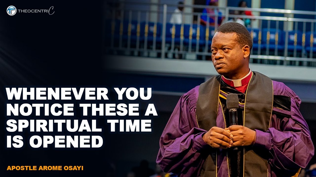 EMERGENCY HOW TO KNOW WHEN A SPIRITUAL SEASON IS OPENED || APOSTLE AROME OSAYI
