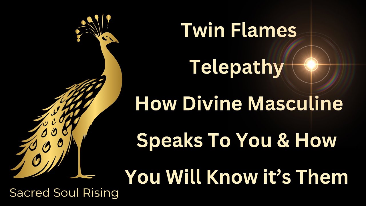 Twin Flames Telepathy How Divine Masculine Speaks To You & How You Will Know ? 💯