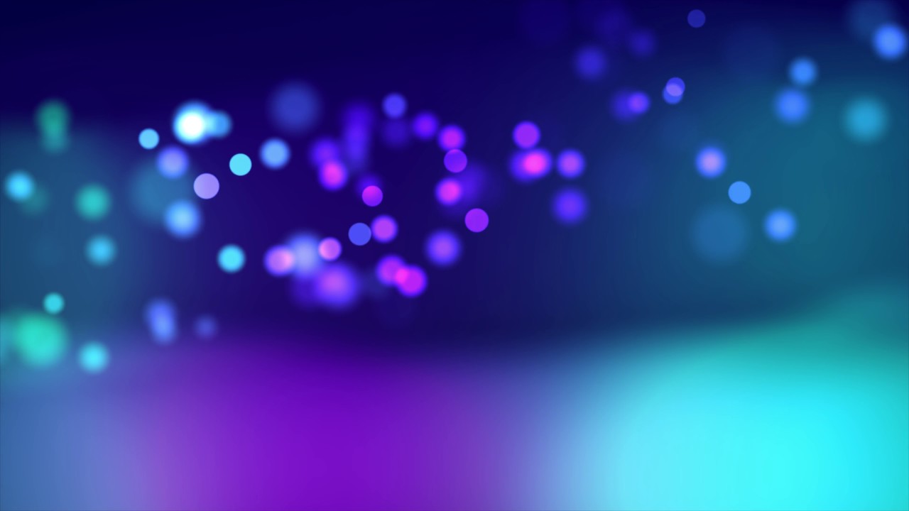 Blue & Purple Particles Passing By | 4K Relaxing Screensaver