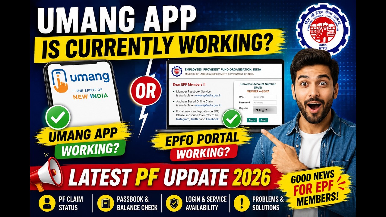UMANG App Is Currently Working or EPFO Portal? Here's the Latest Update!