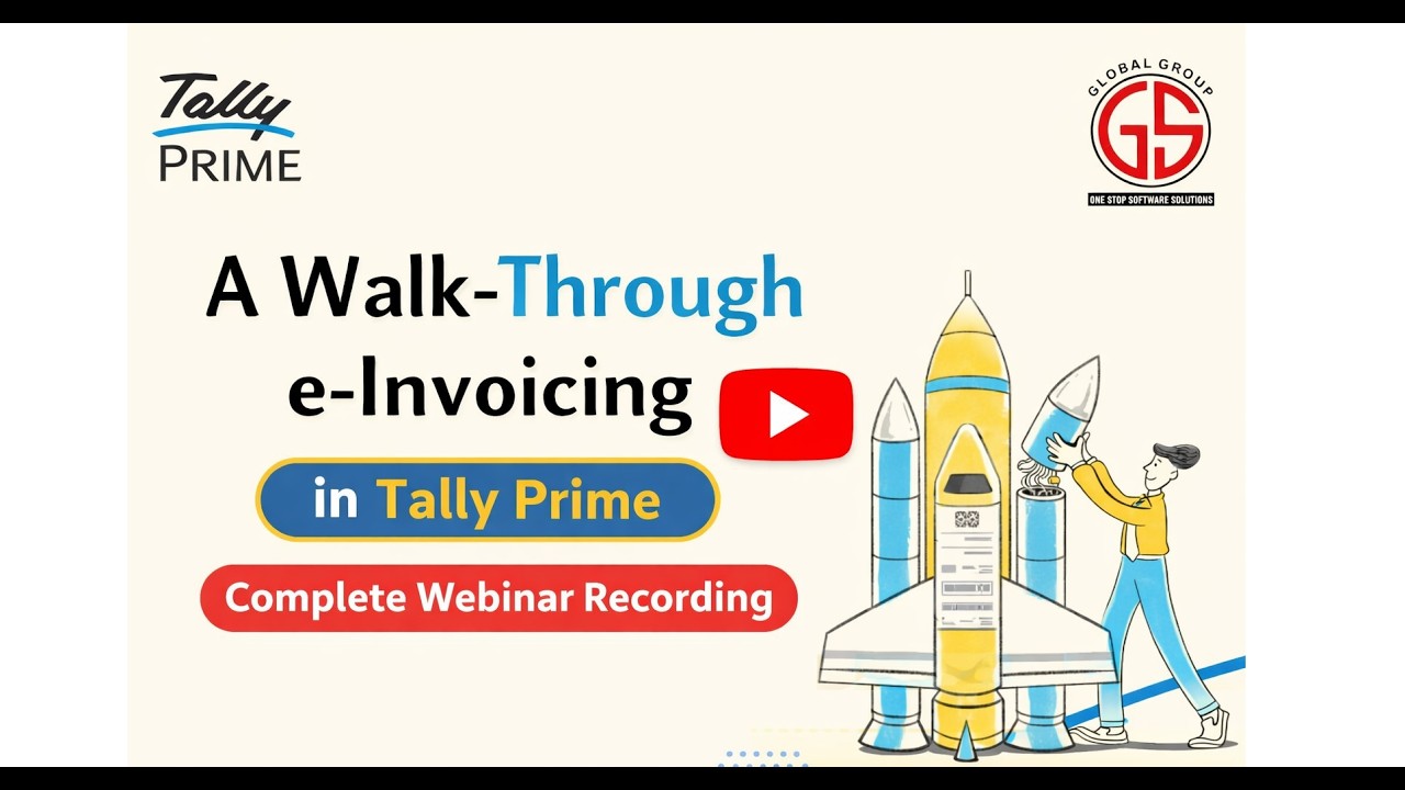 A Walk Through e-Invoicing in Tally Prime | Complete Webinar Recording | Tally Touch | Tally Global