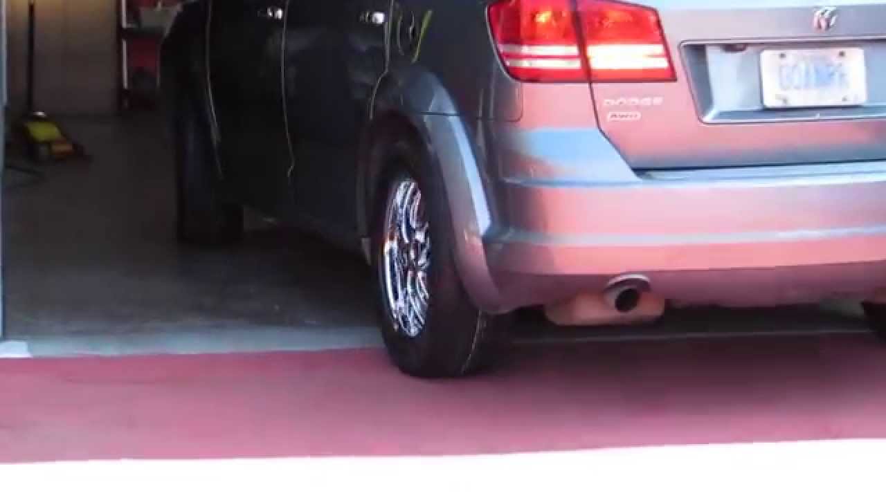 2012 DODGE JOURNEY RIDING ON 18 INCH CHROME RIMS &TIRES CUSTOM