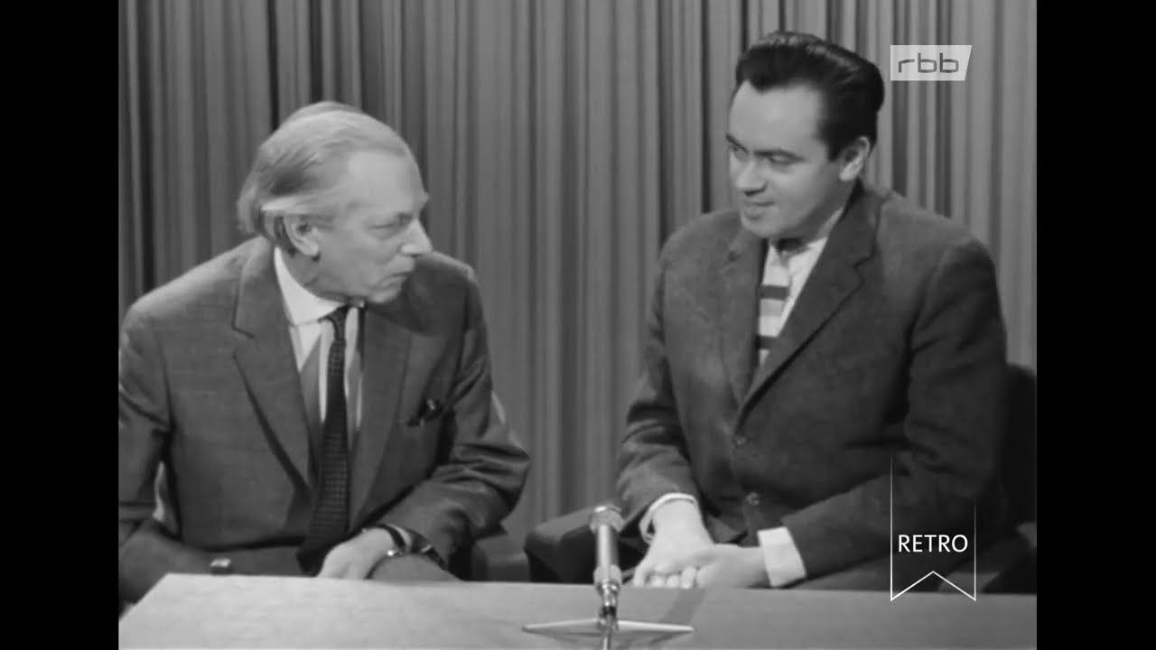 rbb Retro - Berliner Abendschau: Interview mit Boris Blacher Doku (1963)