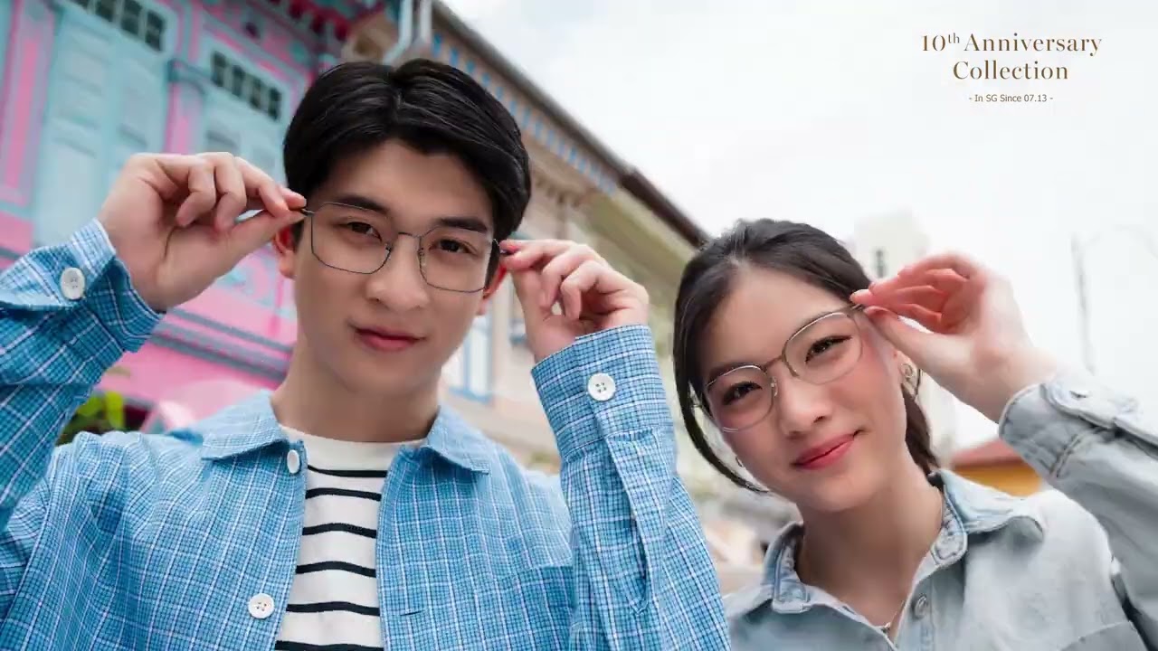 10th Anniversary Collection: Limited edition frames designed for Singapore 🥳