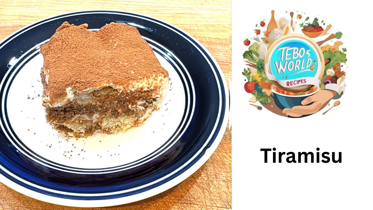 Make Classic Italian Tiramisu Recipe | Authentic Homemade Dessert with Espresso & Mascarpone