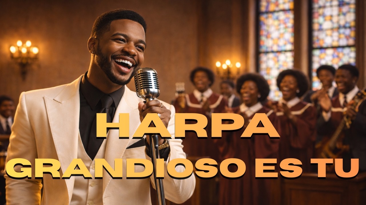 GRANDIOSO ÉS TU 🙏🔥 | Harpa Cristã Groove Soul Que Toca a Alma