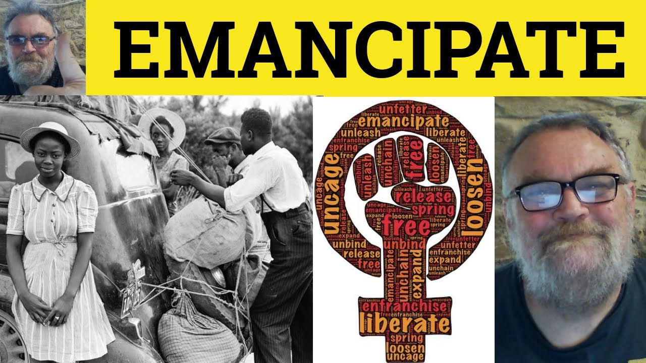 🔵 Znaczenie słowa emancipate &ndash; Przykłady emancypacji &ndash; Definicja emancipate &ndash; Emancypacja &ndash; Forma...