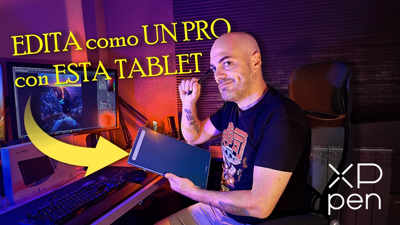 Como EDITO mis FOTOS con TABLETA GRÁFICA || XP-Pen DECO LW