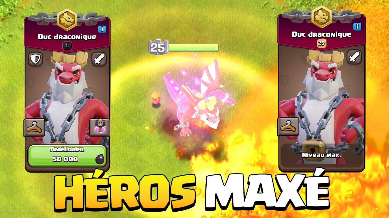 J'ai Maxé le Nouveau Héros Duc Draconique en une Seule Vidéo !