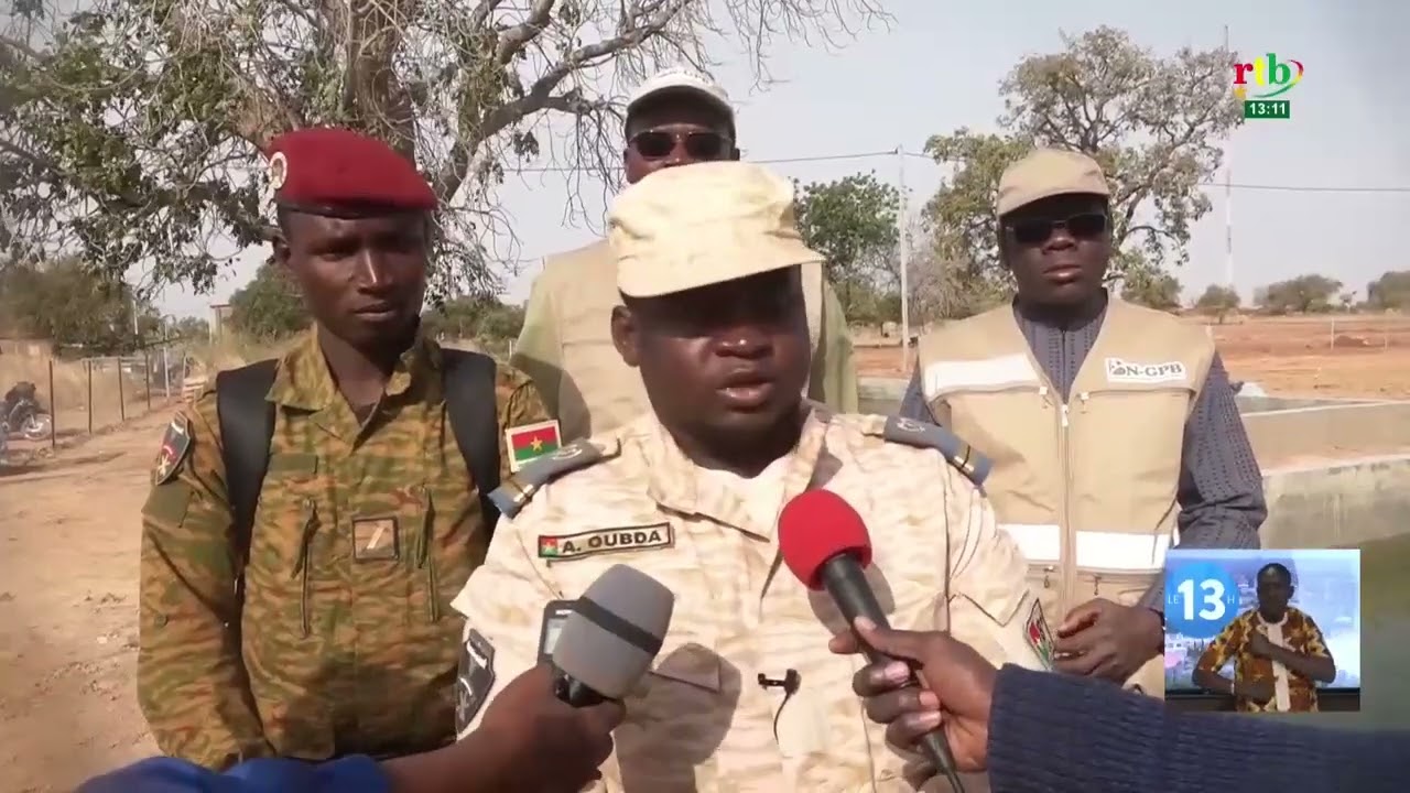 Le bureau national des grands projets remet un site de quatre hectares à la région militaire de Kaya