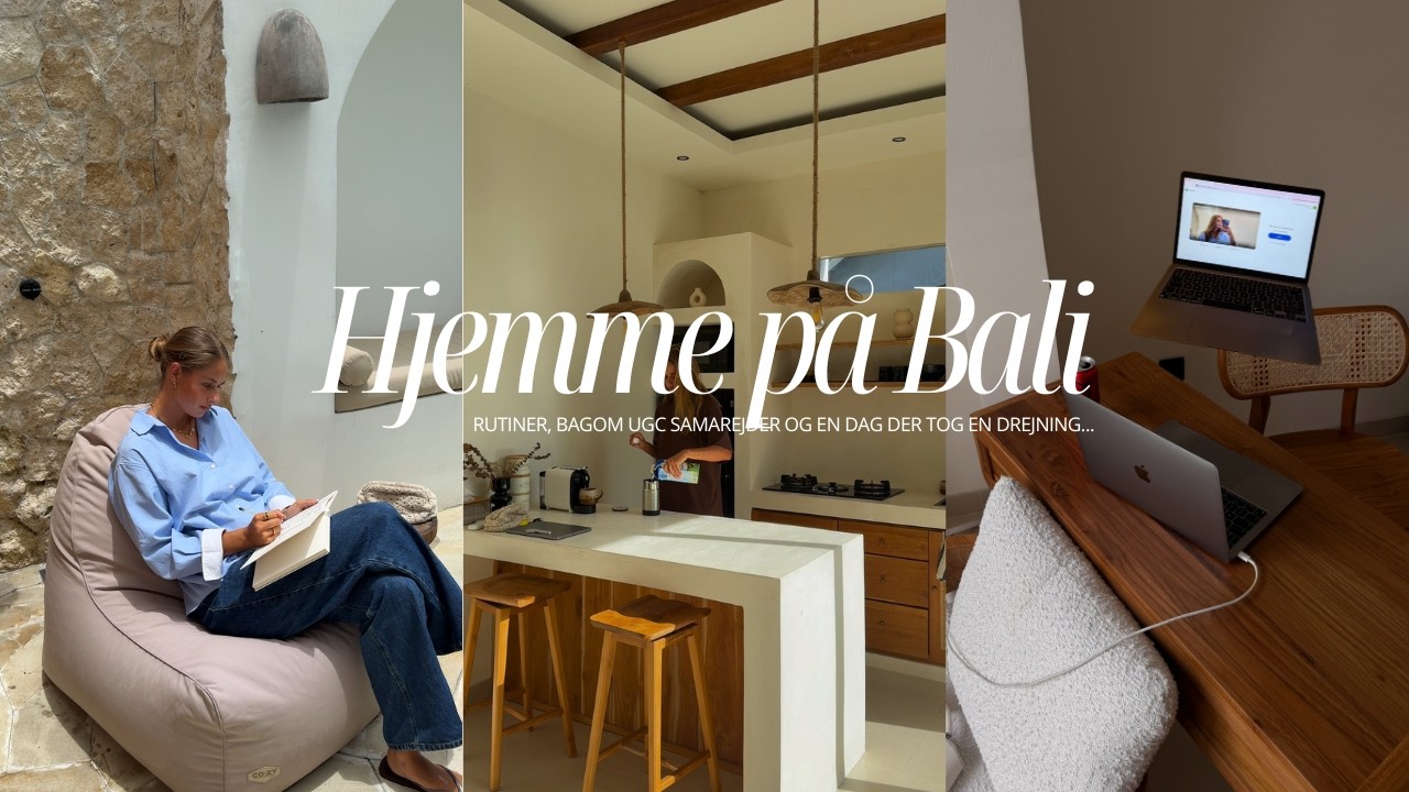 VLOG: tilbage til mit liv på Bali, som tog lidt en drejning...