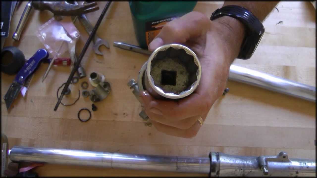Vintage Honda Motorcycle Fork Seal Replacement