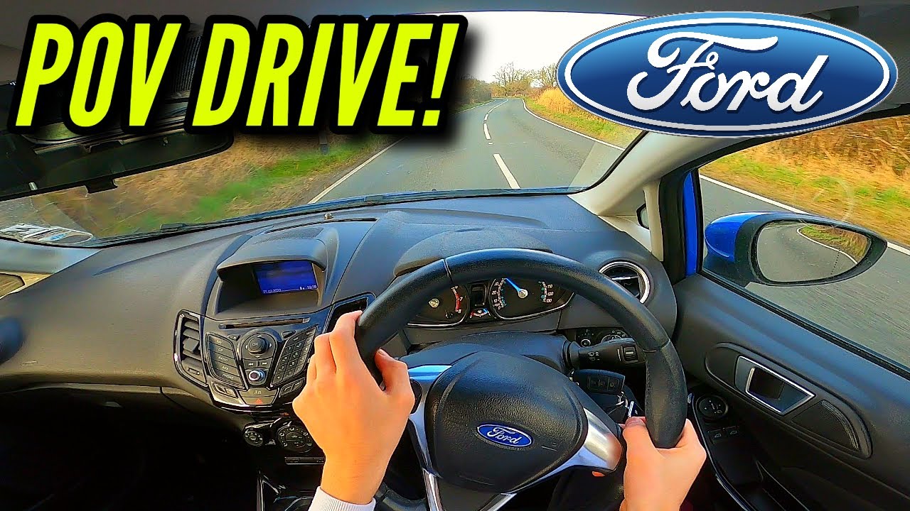 FORD FIESTA POV DRIVE!! (ЛУЧШИЙ ПЕРВЫЙ АВТОМОБИЛЬ??)