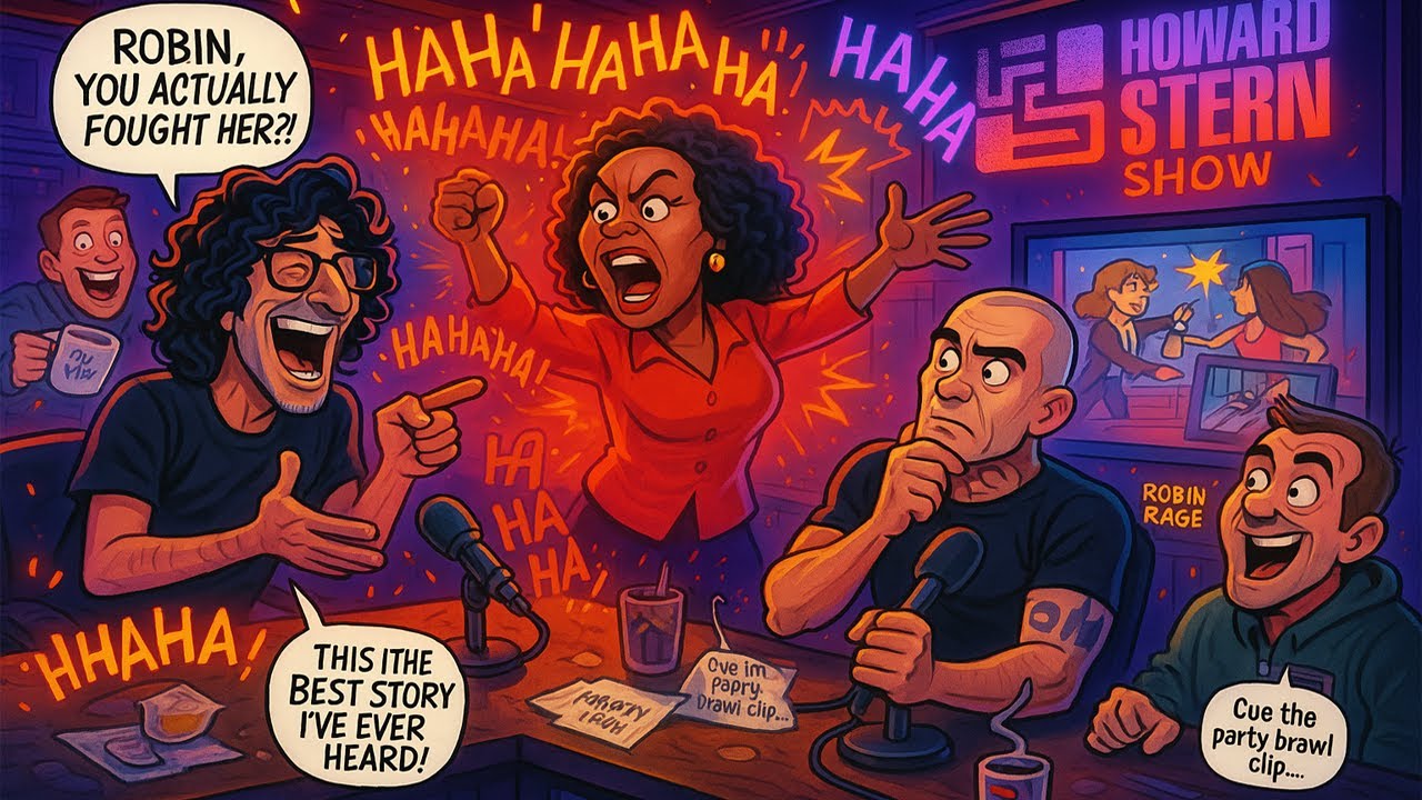 Henry Rollins Witnesses Robin’s Wild Party Fight | The Howard Stern Show