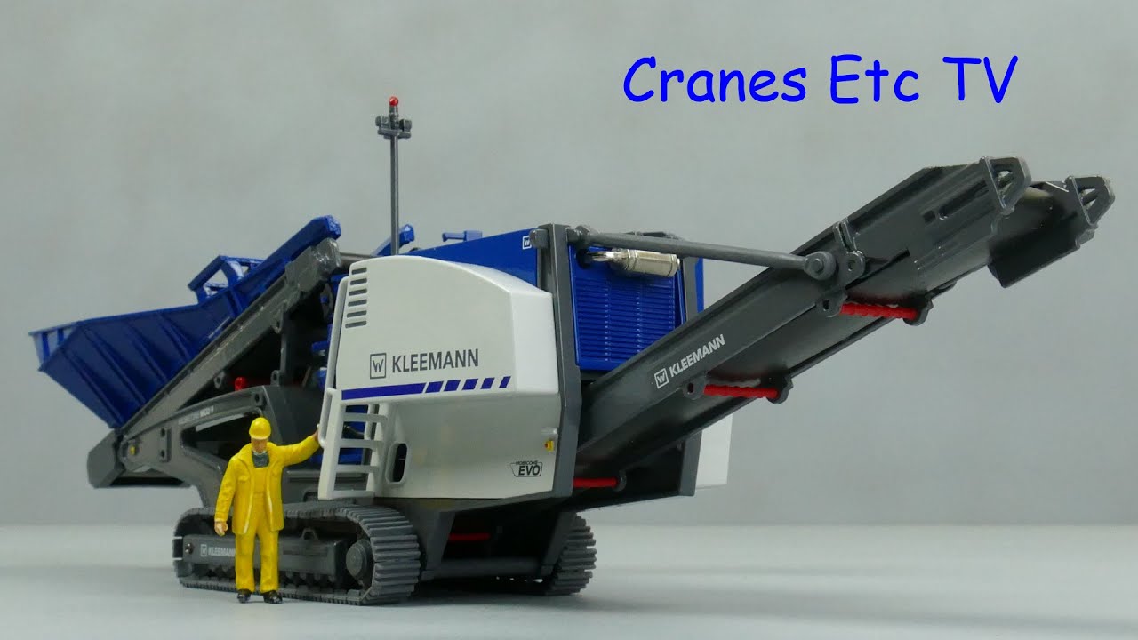 Conrad Kleemann MOBICONE MCO 9 EVO Crusher by Cranes Etc TV